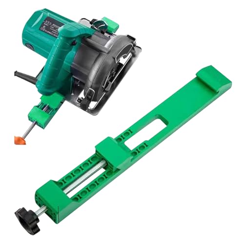 フラッキングプライヤー| * 1ピース調整可能なベースガイド|レールガイダンス電気円形鋸|ポータブルウッドカッティングガイド、調整可能な精度、カッティングマシンアクセサリー、設置
