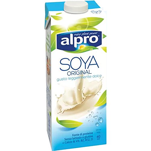 4 x BOTTIGLIA BEVANDA ALLA SOIA ALPRO SOYA ORIGINAL LATTE