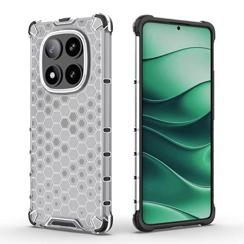 Image of Glasgow Back Case Cover Compatible with [ Poco X7 5G ] (Stylish Design) - Transparent