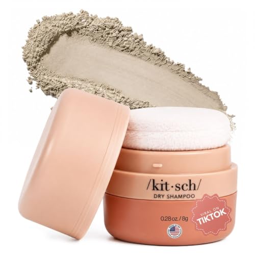 Kitsch Dry Shampoo Powder with Rice Protein for Women & Men - Uns...