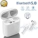 Produktbild Bluetooth Kopfhörer 5.0 Bluetooth-Headset IPX5 wasserdichte Kopfhörer Sport Kabellose Kopfhörer mit 650mAh Ladebox mit Mikrofon für Apple Airpods Android iPhone Weiß