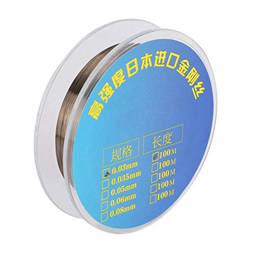 2Pcs Screen Separator Wire, Screen Separating Tool Display Split Cutting Wire 100m Long for Separating Cell Phone Screen Front Glass LCD(0.03mm),Electrician And Electronic Tools