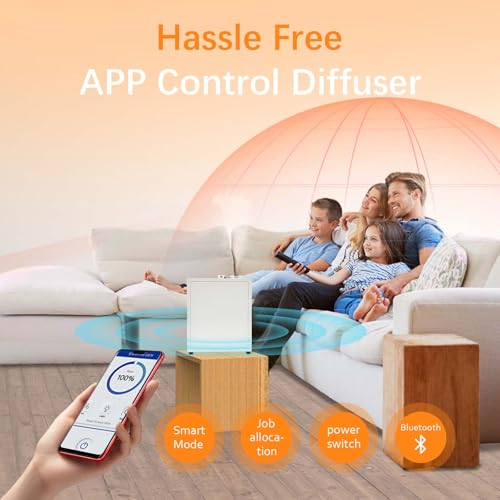 Difusor aromático eléctrico para 4000 sq.ft, capacidad 500 ml miniatura 3