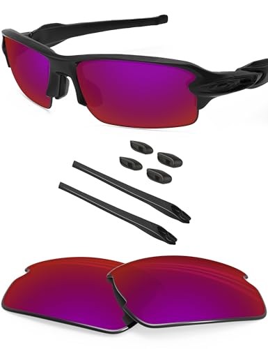 Image of BLAZERBUCK Replacement Lenses & Sock Kit for Oakley Flak 2.0 OO9295 Sunglasses