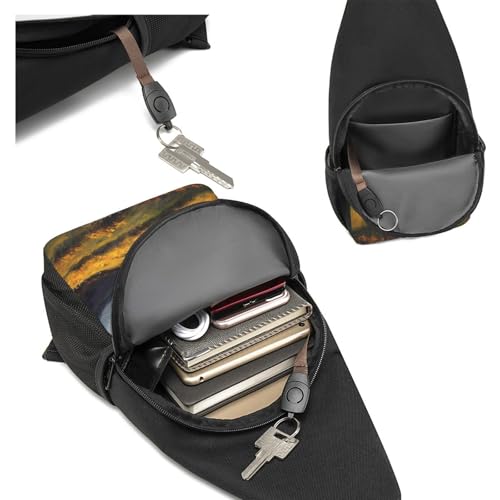 Mochila Tipo Bandolera Crossbody para Hombre y Mujer miniatura 5