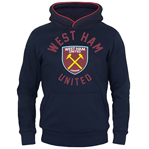 West Ham United FC Official Soccer Gift Boys Graphic Fleece Hoody