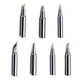 FEITA T18 Soldering Iron Tips 60 Watt Solder Replacement Tip for HAKKO Station FX-888D, FX-888, FX-600 Tools (7Pcs)