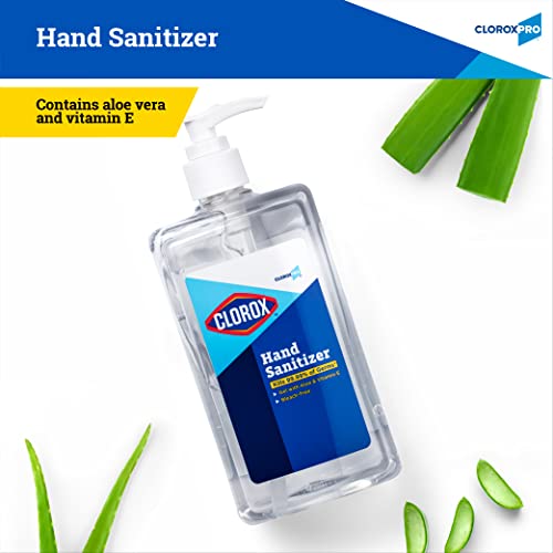 Clorox Pro Hand Sanitizer Gel with Pump, 16.9 Fl Oz - image 3