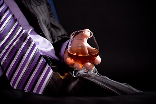 كوب كونياك دوار من توب كابي بيتيت 44525 سعة 250 مل، مجموعة من 6 اكواب كونياك امنة للاستخدام في غسالة الصحون، انيقة ومتينة