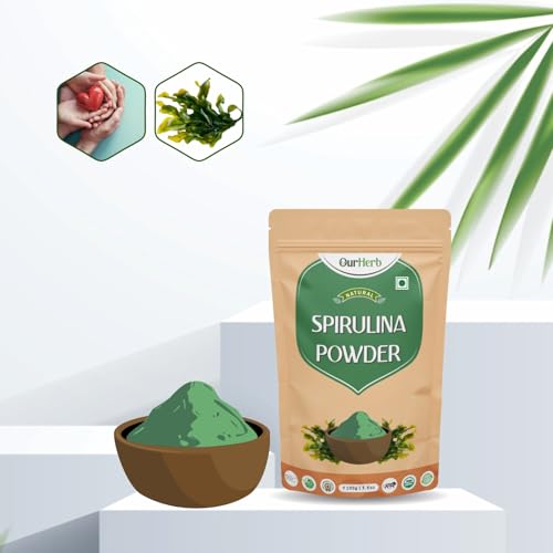 Image of Spirulina Powder (100g | 3.5 oz) | For Men & Women | Natural Superfood | Support Digestion & Skin health | Rich in Protein, Vitamins & Minerals | Boost Energy & Immunity.