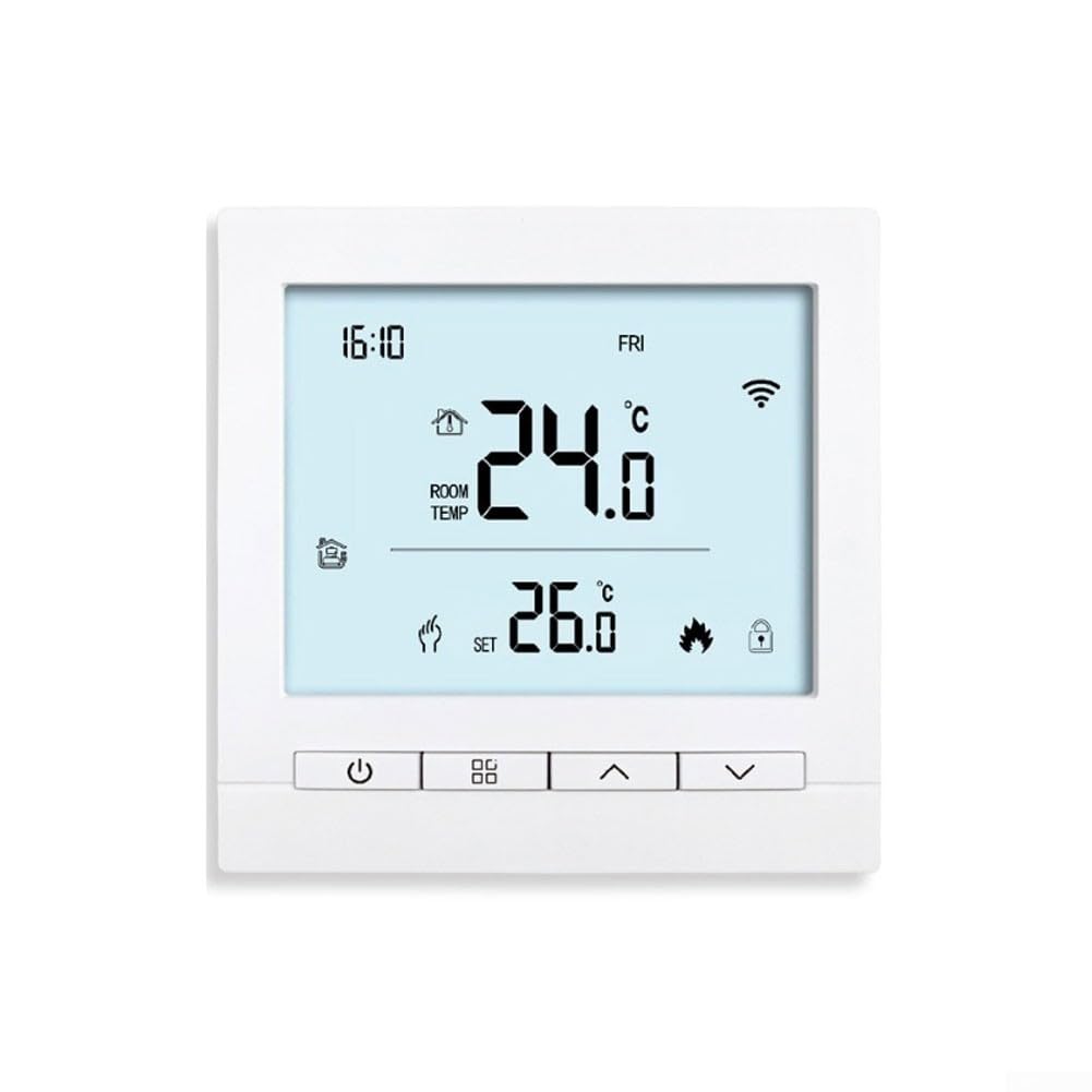 Thermostat WiFi chauffage au sol Tuya pour programmer vos 6 plages horaires