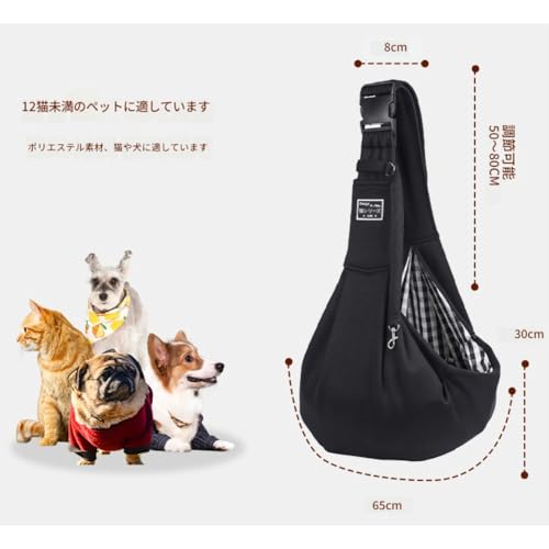 「NexPon」ペットキャリア、ペットバッグ、犬猫兼用(中型犬)ペットキャリア、折りたたみ可能、通気性、耐荷重15kg、ショルダーパッドとクッション付き、360°メッシュウィンドウ、強化底板、二重安全ロック付き、両肩で背負って外出可能、滑り止めベルトと大型