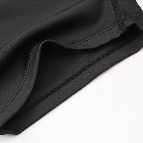 Saia de corrida feminina casual com babados e cintura alta com absorção de umidade para treino, Larg