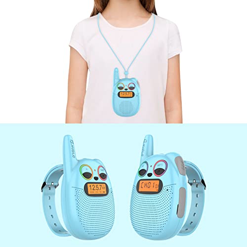 QNIGLO Walkie Talkies Kids Rechargeable 2 pack - Image 2