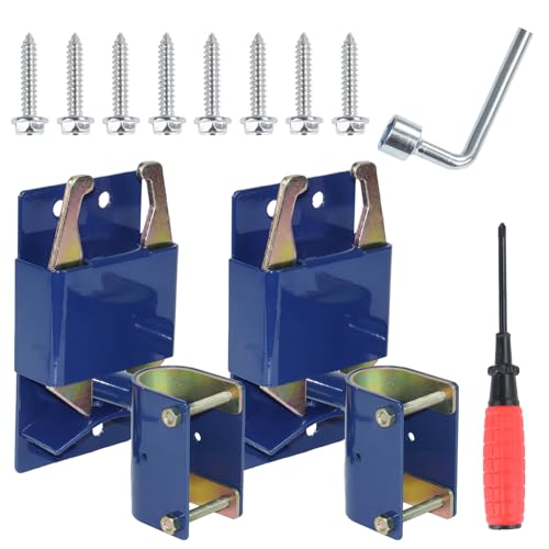 GUSUHAWK 2 Pack 2 Way Farm Gate Latch for Metal Tube Gate 1-5/8