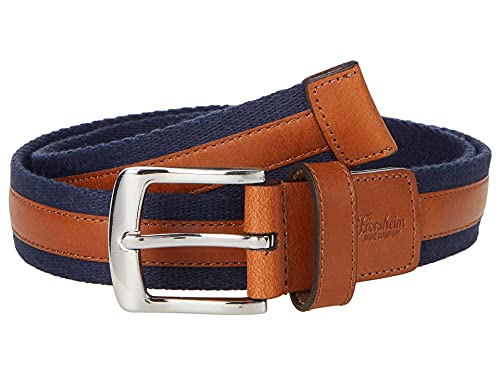 Florsheim Austin 34Mm Belt Navy/Cognac 40 #TOP29