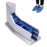 Automatic Shoe Cover Dispenser with 200 Disposable Covers, Shoe Cover Machine for Home Office Factory Lab, No Power Needed, Easy to Use
