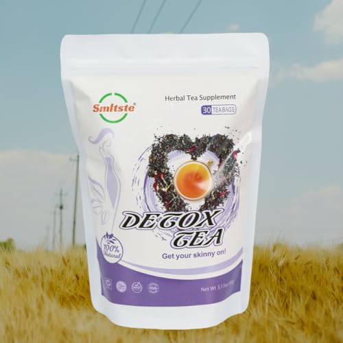 Smltste 30 Days Detox Tea Bags Non GMO, Vegan, All Natural Teas, Made with Green Tea and Herbal Teas for Natural Detox and Cleanse, Reduce Bloating - Image 6