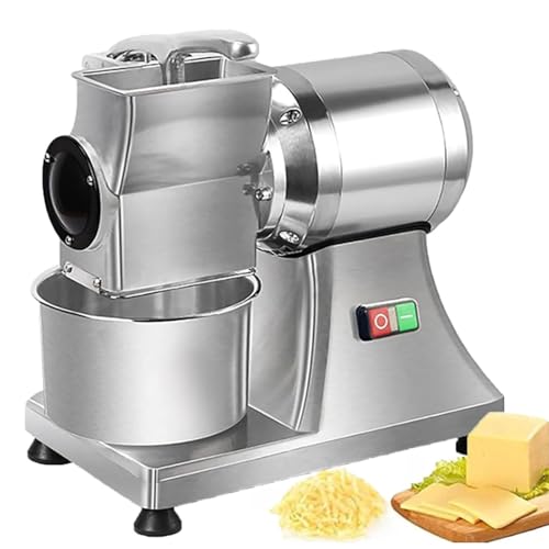 Rallador eléctrico comercial para queso y alimentos 550W
