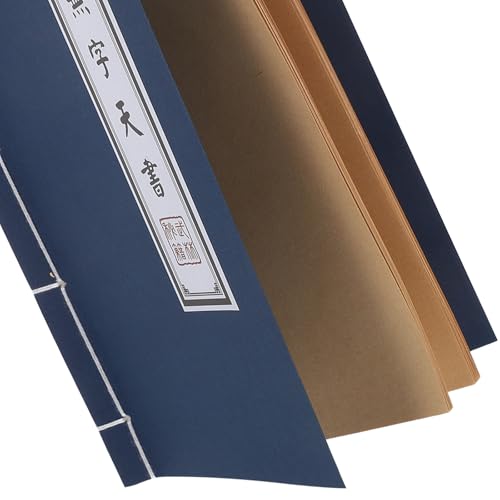 Cuaderno de caligrafía china para notas diarias y dibujo creativo portátil estilo Wulin