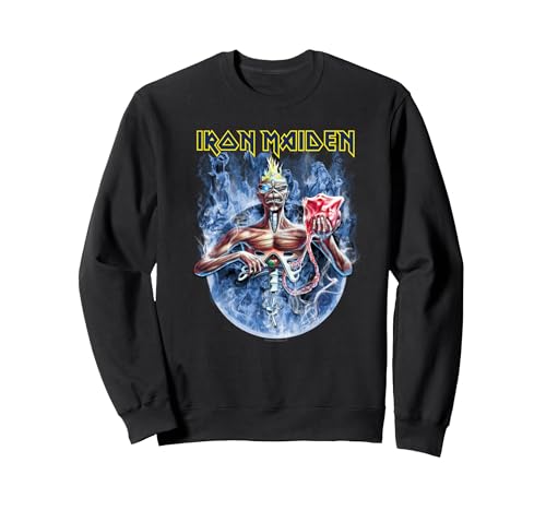 Image of Iron Maiden 7th Son Duo Sweatshirt, Adult Unisex, Black, Large