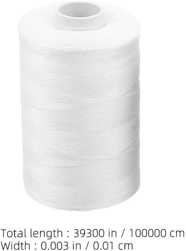 Polyester Embroidery Thread Spools 1000 Yards for Hand Stitching Quilting