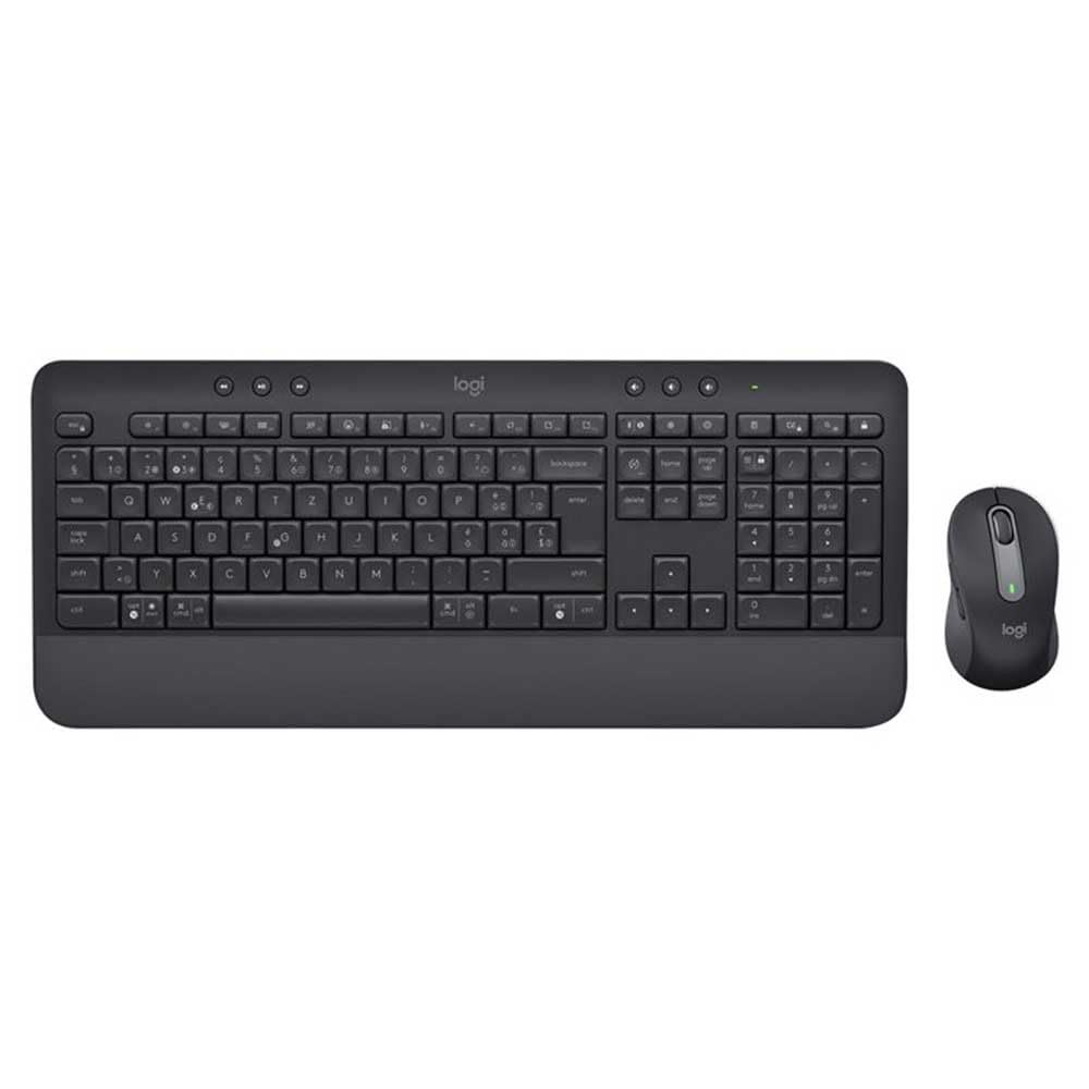 Logitech Signature MK650 Combo for Business - Juego de y ratón - inalámbrico - 2.4 GHz, Bluetooth LE - QWERTY - Internac
