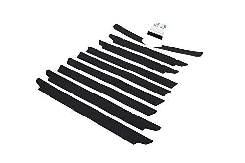 Red Hound Auto Door Entry Guard Scratch Shield Compatible With Chevrolet Silverado Gmc Sierra 2019-2023 1500 Crew Cab And 2020-2023 2500Hd And 3500Hd 4 Door 10 Piece Custom Fit Door Sill Scuff Paint #TOP2