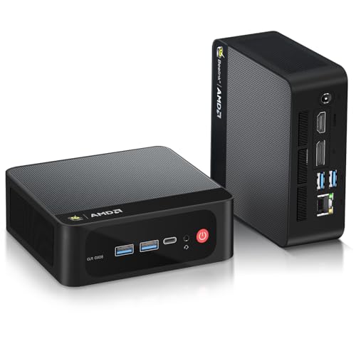 Image of Beelink SER5 Mini PC,AMD Ryzen 5 5500U(6C /12T,up to 4.0 GHz),Mini Computer 32GB DDR4 RAM 500GB M.2 SSD Graphics 7core 1800MHz,Support 4K Triple Display /HDMI+DP+Type-C /Wifi6 /BT5.4,Auto Power On