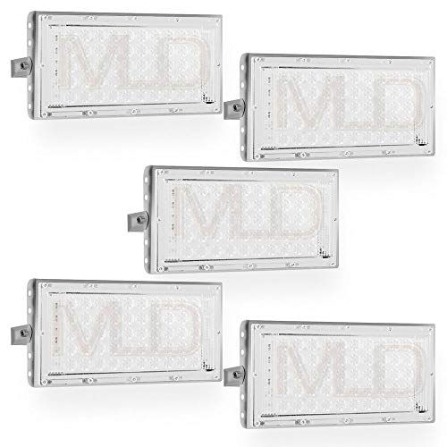Image of MLD 20W Led Flood Light AC 220V Waterproof Brick focus Floodlights for indoor outdoor Lights | White | 20 Watt | Pack Of 5