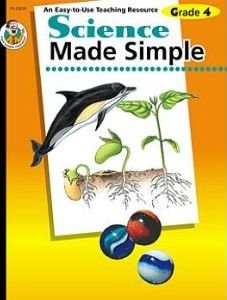 Paperback Science Made Simple, Grade 4 Book