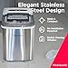 Frigidaire 26 Lbs per Day Portable Compact Maker, Ice Making Machine, Stainless, Medium