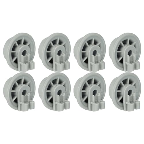 vhbw 8x Rueda para cesta inferior compatible con Balay lavavajillas - Diámetro 35 mm