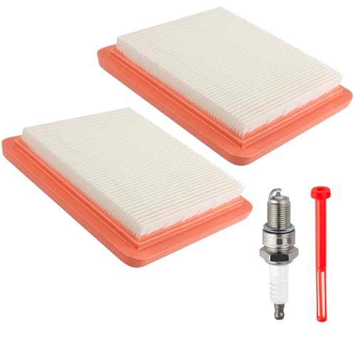 Ferilter GCV160 Air Filter Fuel Filter for Honda GCV160 GCV170 GCV190 GCV200 GC160 GC190 Engine 17211-Z8B-901 Air Filter 16952-Z8B-000 Fuel Filter Tune up Kit for Honda HRX217 HRN216 Lawn Mower Parts