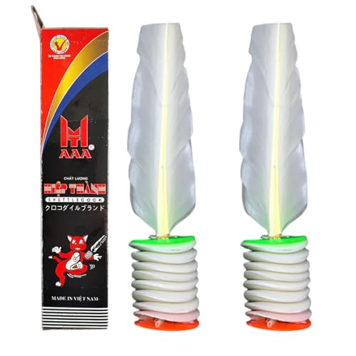CHAANG 2PCS Jianzi Shuttlecock Kick Da CAU Shuttlecock Colorful Vietnamese Jianzi Shuttlecock Feather Foot for Improving Leg Muscle Strength and Body Flexibility Sports Indoor Outdoor