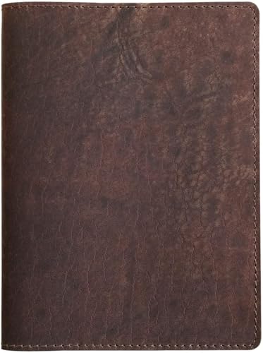 Image of Fan&Ran Leather Cover for A5 Journals, 6.7 inchx9 inch, Bourbon Brown