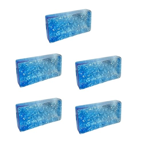 Cloison de fond en briques d'acrylique pour séparer une pièce avec style