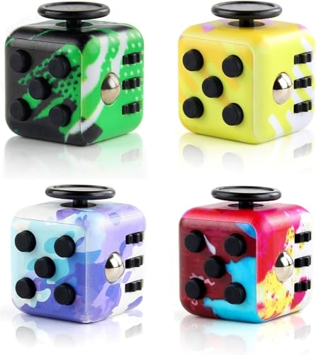 Cuackamily 4 Pcs Multi Functional Stress Relief Sensory Toy Set
