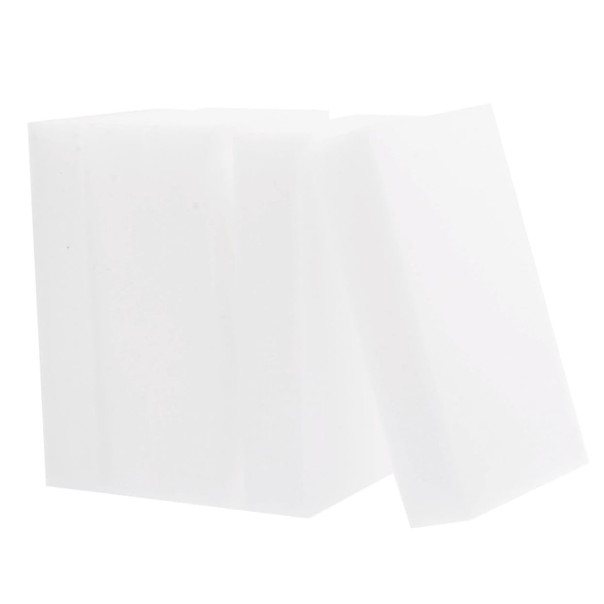 GARVALON Esponjas de Limpieza Nano para Cocina y Baño, Borrador Resistente sin Necesidad de Amasar, Tamaño 10X6X2 CM, Paquete de 100 Unidades de Color Claro