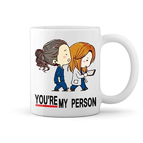 Greys Anatomy You Are My Person Weiße Tasse Mug