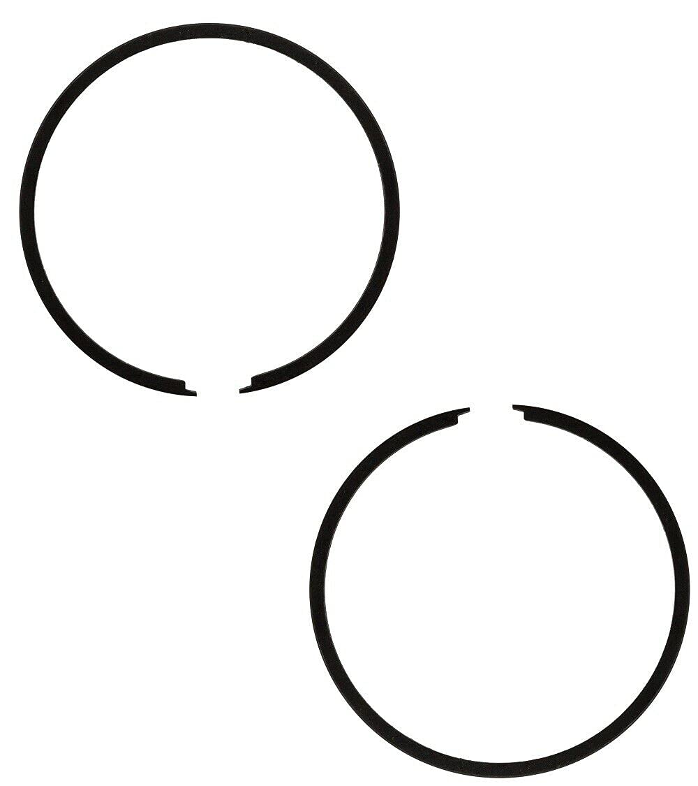 cyclingcolors 2 x piston rings 39 mm x 2 mm motorcycle moped scooter compatible with MBK Motobecane 41 51