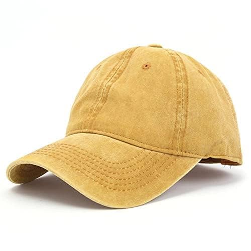 Image of kill off Plain Denim Cap Unisex Baseball Cap 100% Cotton Fits Men Women Washed Denim Adjustable Cap