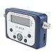 AGPtek Digital Satellite Signal Finder Meter for Dish Network Directv FTA with Compass and Audio Tone - Blue