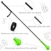 DeeHai Baseball Hitting Stick,Batting Practice Equipment for Baseball,Extended Handlebar with Grip Strap,Ideal One-on-One Baseball Training Equipment, Green 54
