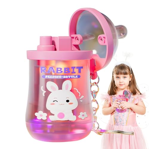 Wasserspritzspielzeug Für Kinder | Mit Beleuchtung & Milchflaschen-Design Wasserspritzgerät,Leichtes & Tragbares Eltern-Kind-Spielzeug Für Kinder, Jugendliche, Mädchen &