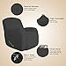 Easy-Going Oversized Recliner Stretch Sofa Slipcover Sofa Cover 1 Piece Furniture Protector Couch Soft with Elastic Bottom Kids,Polyester Spandex Jacquard Small Checks(Oversize Recliner,Dark Gray)