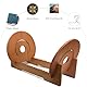 Yunlaishaocer Schallplattenständer, Aufbewahrungs-Box für Vinyl-Schallplatten aus Holz, Schallplatten Regal,Plattenständer CD Halter,Schallplatten Deko Vinyl Regal für CDs,LPs und Schallplatten Deko