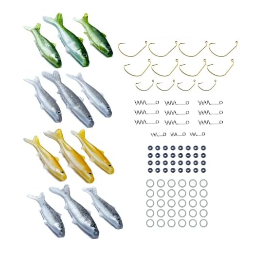Best swimbait for umbrella rig Pro Banjo Minnow Deluxe Fishing Kit
