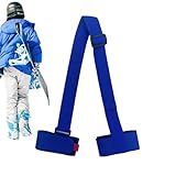 MWZBTG Skiträger-Schultergurt,Skiträgergurt | Verstellbarer Nylon-Skiträger mit Skigurten,Bequemer Bindungsgurt für die Schulter, tragbare Skihalter für Snowboards