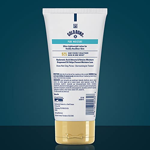 Gold Bond 1203172 Pure Moisture Lotion, 5.5 Oz., Ultra-Lightweight Daily Body & Face Lotion thumb #3